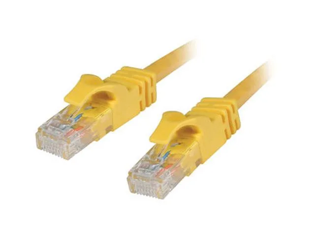 Cables To Go Cables To Go 31366 Cat6 network ethernet cable yellow 75 ft — product photo