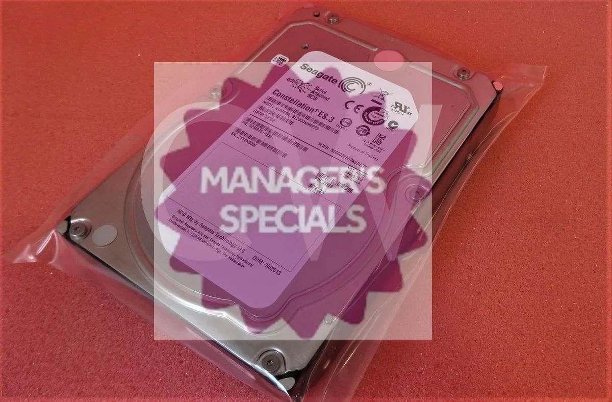 Seagate Seagate Constellation ES.3 ST2000NM0023 2TB 7200RPM 128MB 3.5" SAS internal hard drive — product photo