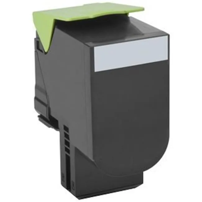 Lexmark Lexmark 80C00YG Yellow Toner Cartridge 1000 Yield TAA CX310 CX410 CX510 — product photo