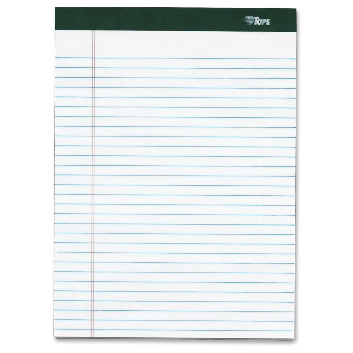 TOPS TOPS 99612 Legal Pad Narrow Rule 100 Pgs 4 Pack White — product photo