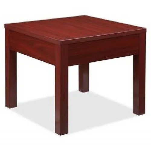 Lorell Lorell 61623 Corner Table 24"x24"x20" Mahogany office furniture — product photo