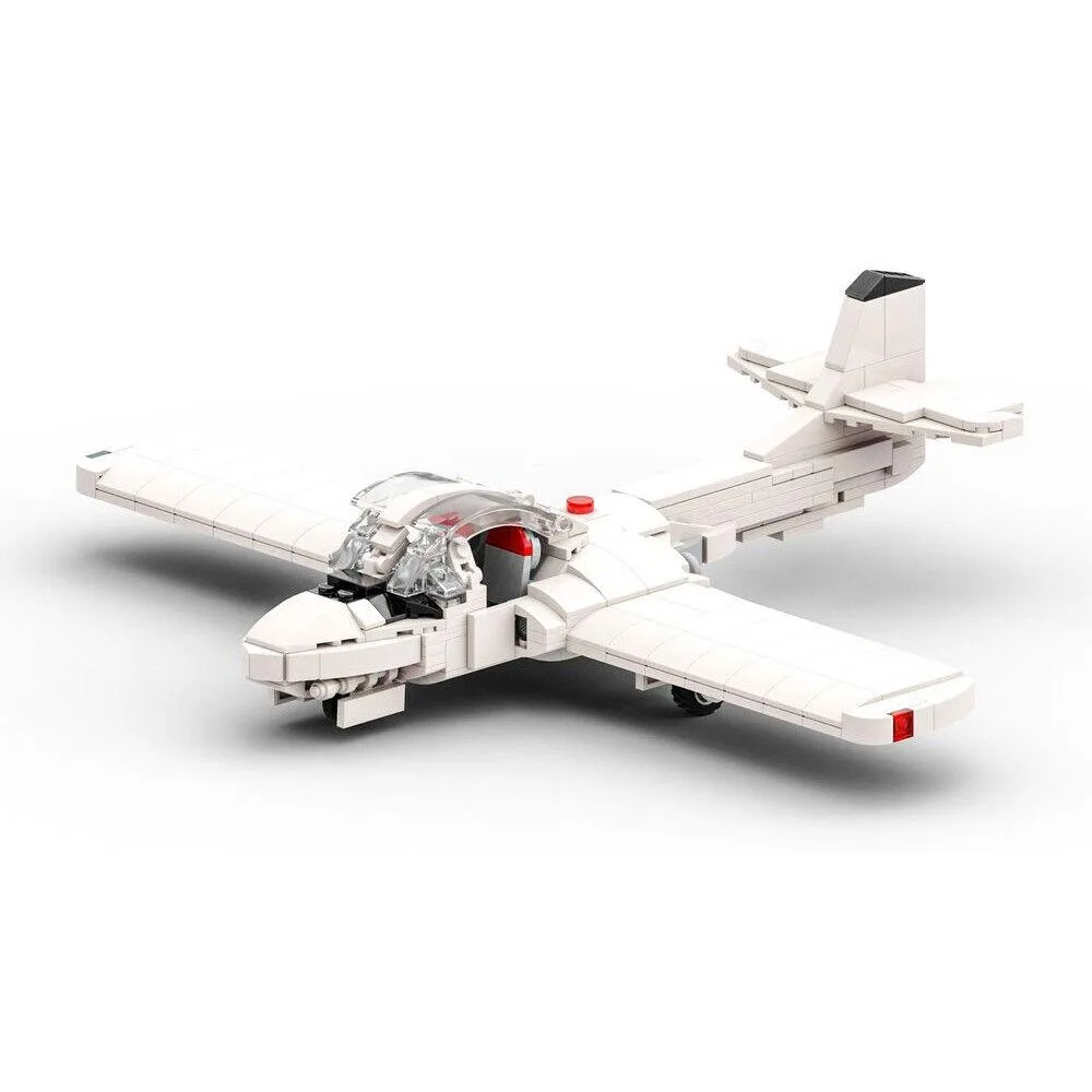 ZITIANYOUBUILD ZITIANYOUBUILD MOC-88324 Twin-engined Jet Trainer 443 Parts — product photo