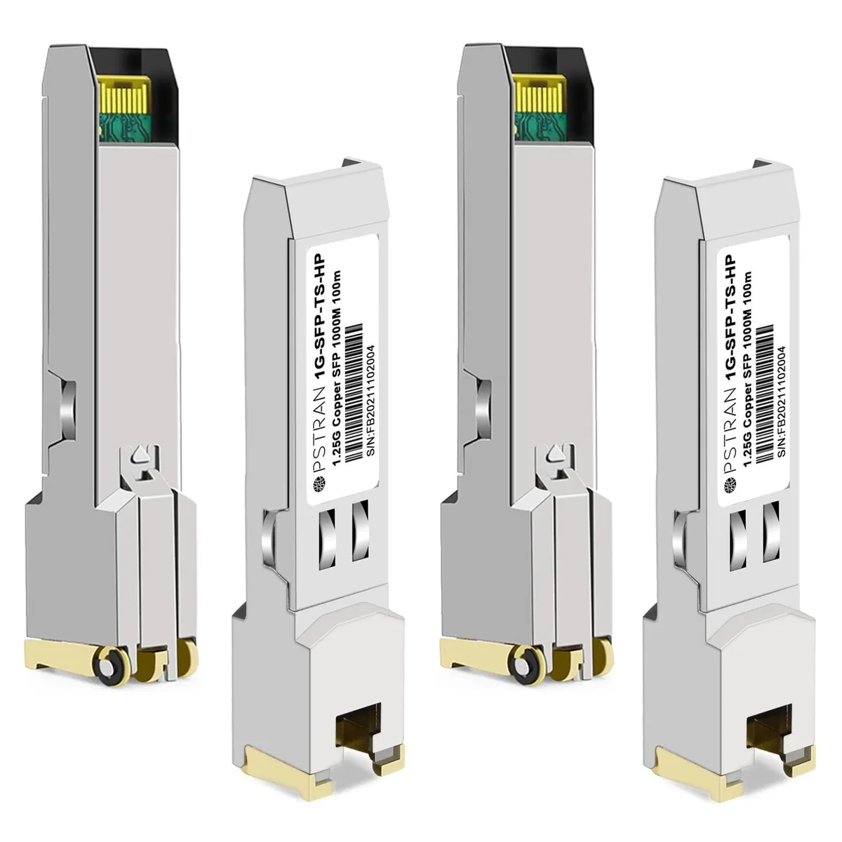 ARENTI ARENTI 1000BASE-T SFP RJ45 Copper Transceiver 4 Pack — product photo