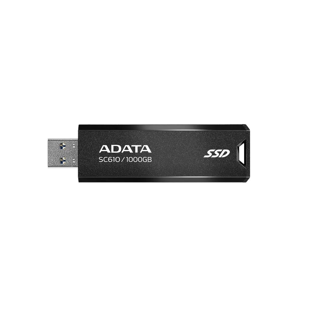 ADATA ADATA SC610 1 TB USB 3.2 Gen 2 Flash Drive Black — product photo
