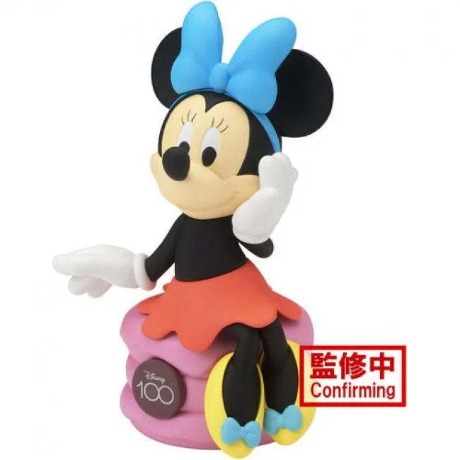 Banpresto Banpresto 88707 Minnie Mouse 100th Anniversary Sofubi Statue 4.3 Inches action figure — product photo