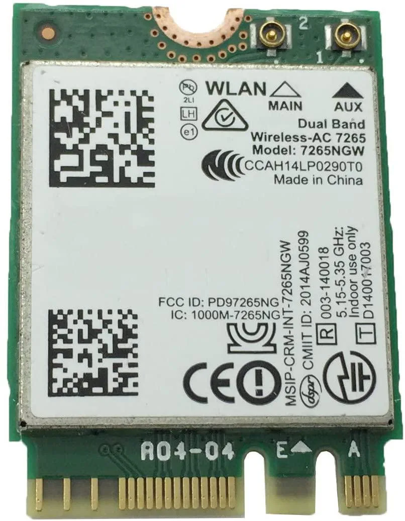 JPWEB JPWEB 867Mbps Dual Band Wireless-AC 7265NGW Wi-Fi adapter — product photo