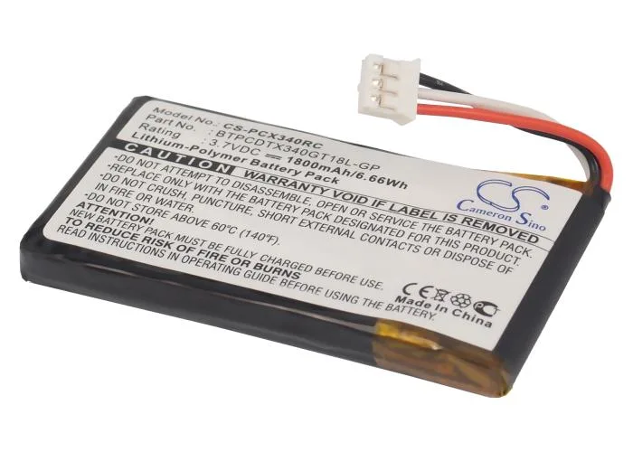 Cameron & Co Cameron & Co DS-CS-PCX340RC cell phone battery 1800mAh 3.7V Li-Polymer black — product photo