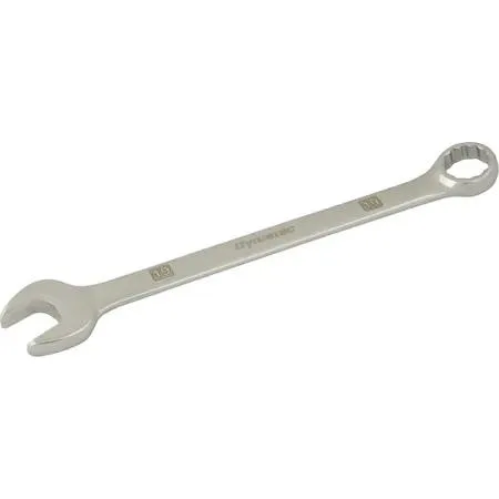 19 mm combination wrench mirror chrome finish 12 point offset box end