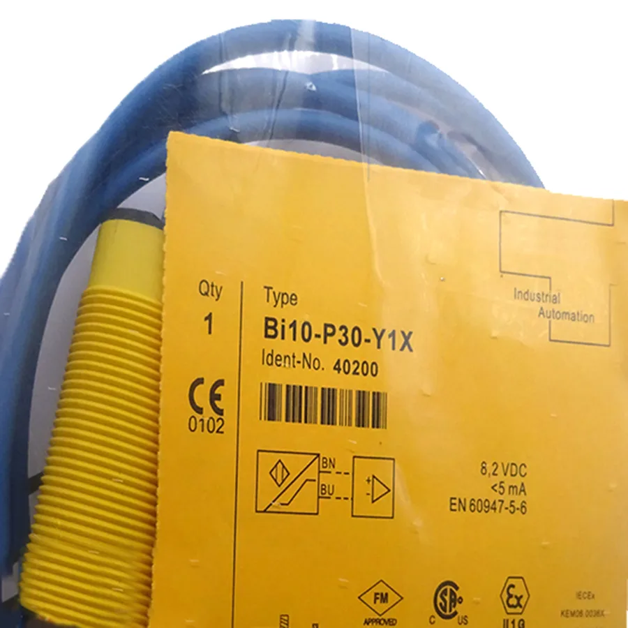 Turck Turck BI10-P30-Y1X 40400 Inductive Sensor M30×1.5 10mm 8.2V NAMUR — product photo