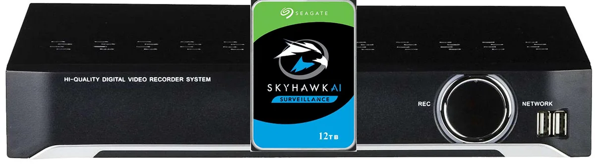 Eyemax Eyemax TVST-PVT8-8M08 8-Channel 4K Video Recorder 12 TB — product photo