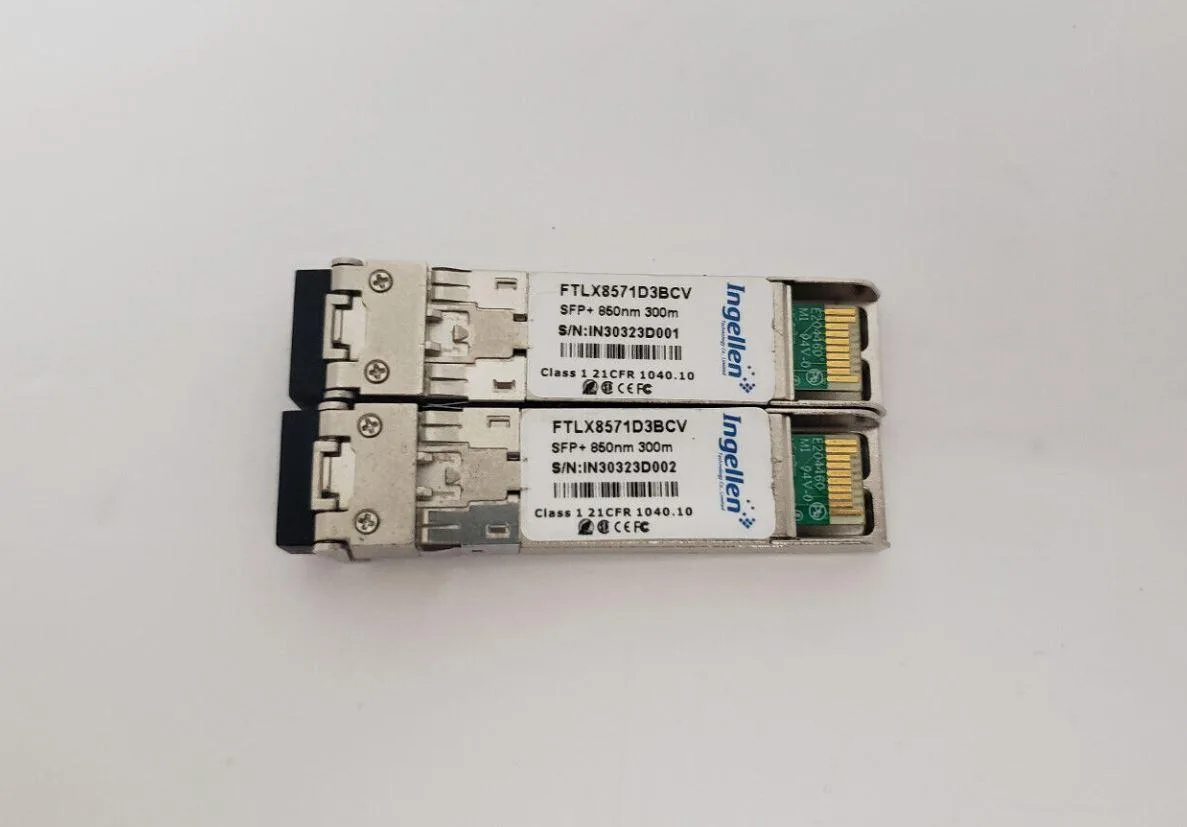 Zoom Zoom SFP+ Transceiver 850 nm 300 m Lot of 2 — product photo
