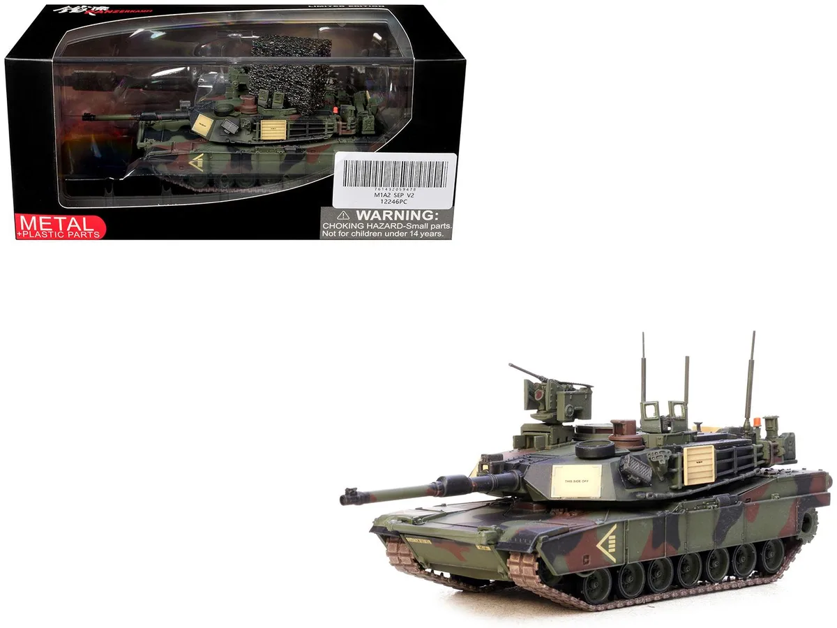 Panzerkampf Panzerkampf M1A2 SEP V2 Abrams 1st Cavalry Division 1/72 Diecast — product photo