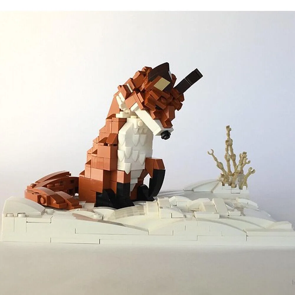 ZITIANYOUBUILD ZITIANYOUBUILD MOC-6404 Red Fox Model 435 Parts — product photo