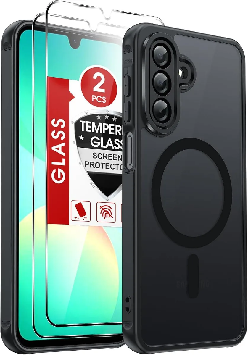 Transcend Transcend Galaxy A26 5G Magnetic Case with 2 Screen Protectors — product photo