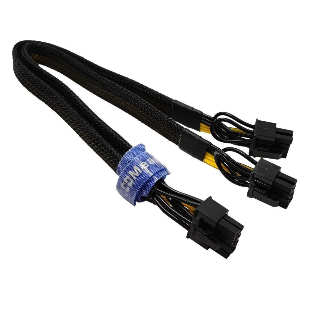  Monoprice BX0019-1170X GPU Power Cable Dell T3600 T5600 T7600 8 Pin to Dual 8 Pin 13-inch — product photo