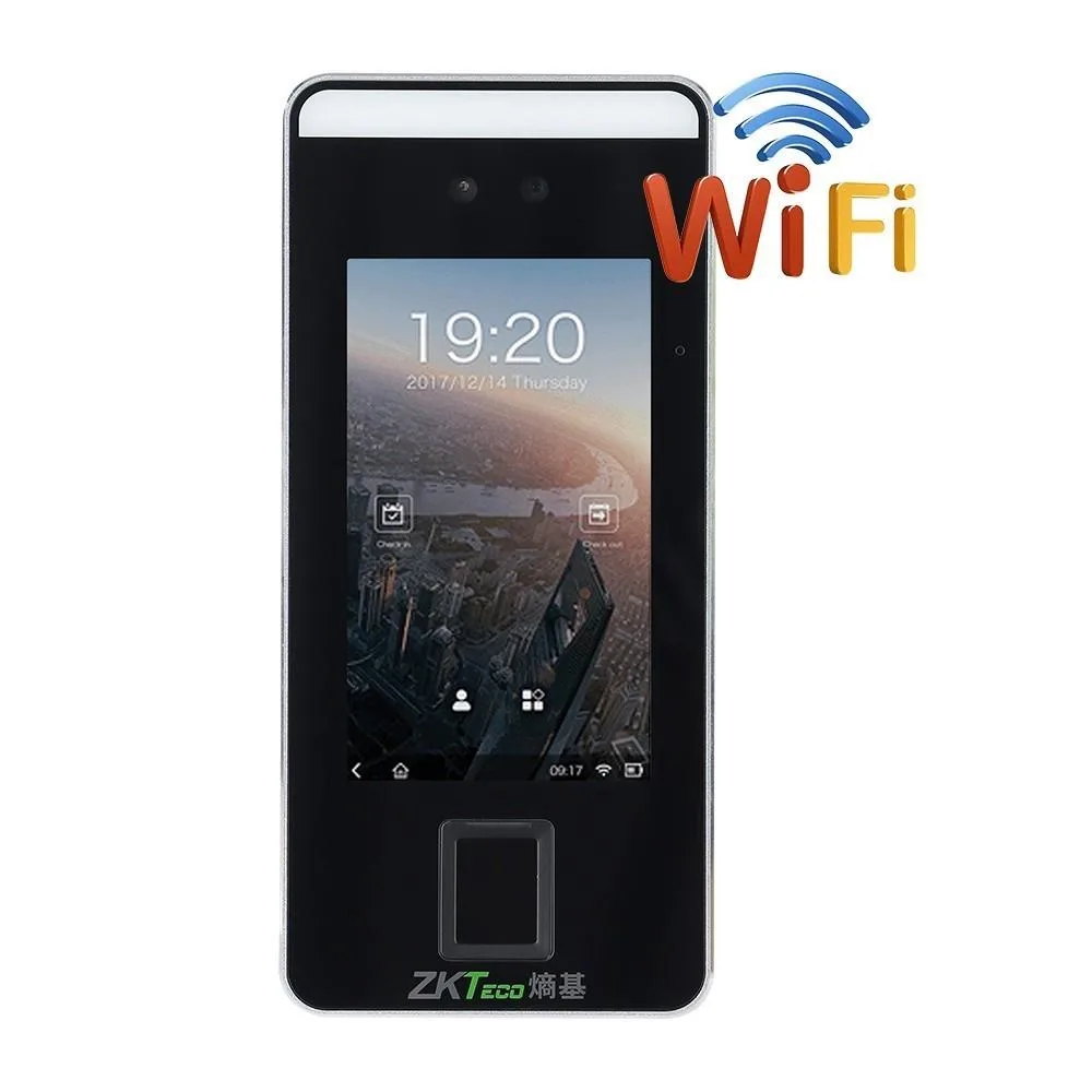 ZKTECO ZKTECO XFace600+WIFI Facial Fingerprint Terminal — product photo