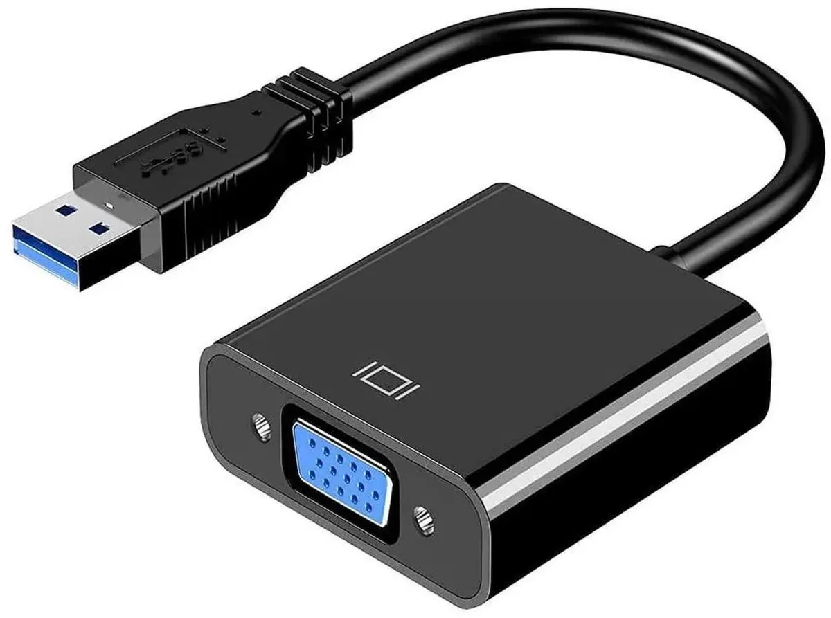 Vszerda Vszerda USB 3.0/2.0 to VGA 1080P display adapter — product photo