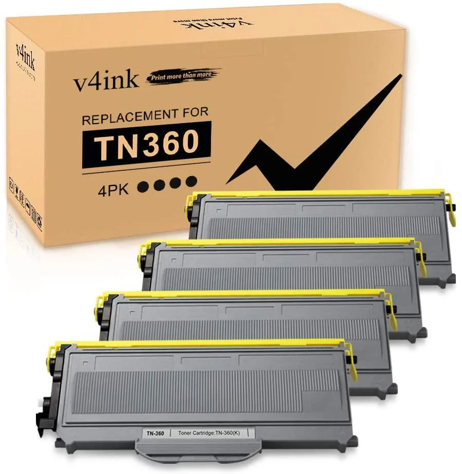 V4ink V4ink TN360 TN330 Compatible Toner Cartridge Black 4 Pack — product photo
