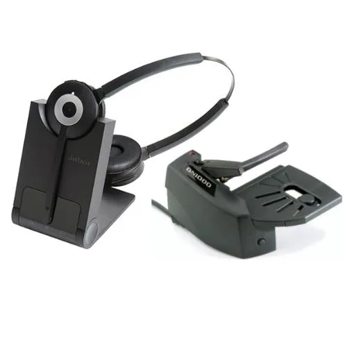 Jabra Enterprise Products Jabra Enterprise Products PRO 920 Duo Wireless Headset with GN1000 Handset Lifter — product photo