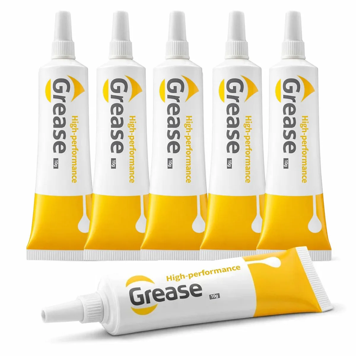  Silicone Grease Lubricant 10g x 6 Pack — product photo