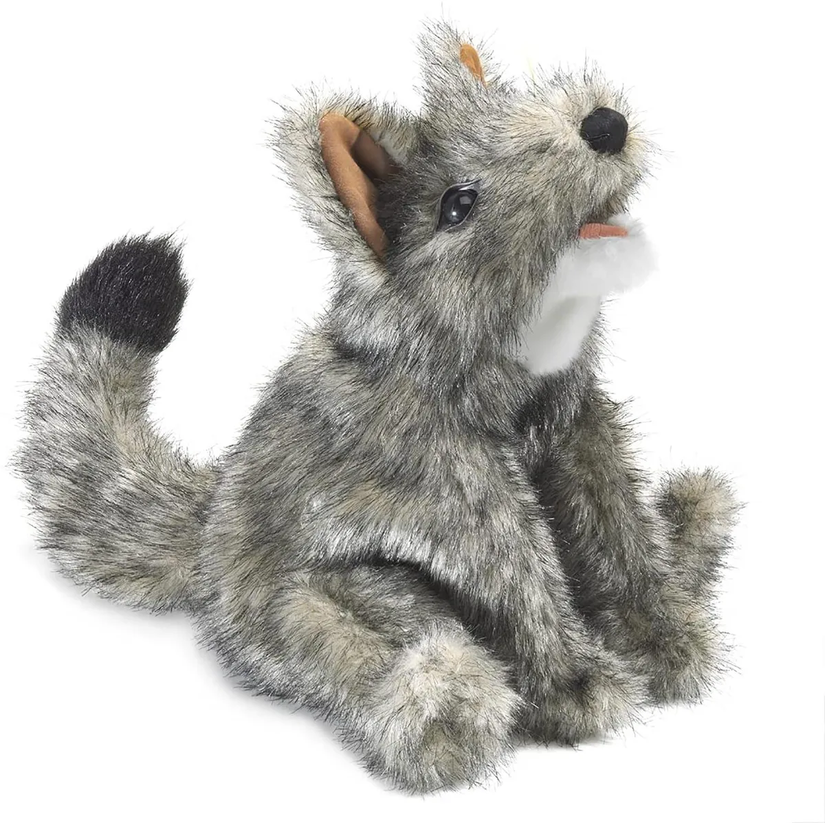 Folkmanis Puppets Folkmanis Puppets Small Coyote Hand Puppet 9" stuffed — product photo