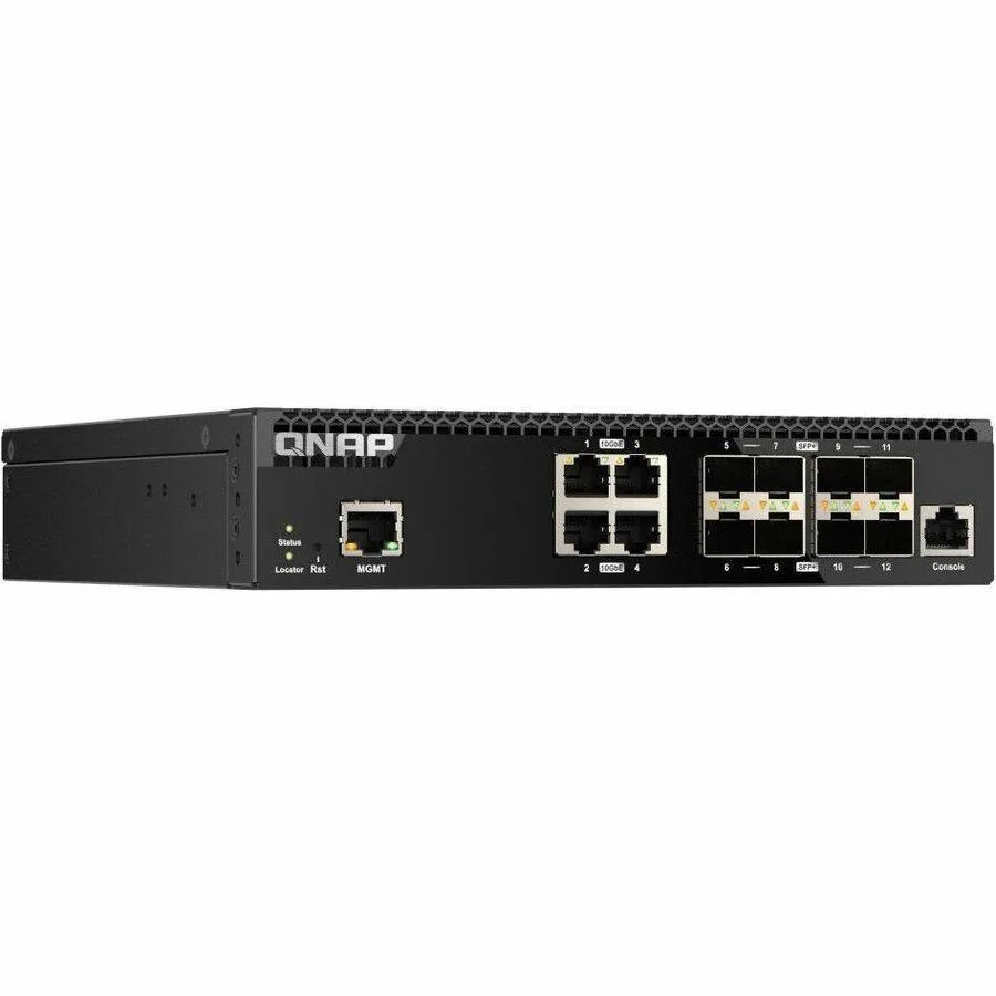 Qnap Qnap QSW-M3212R-8S4T 12-port network switch — product photo