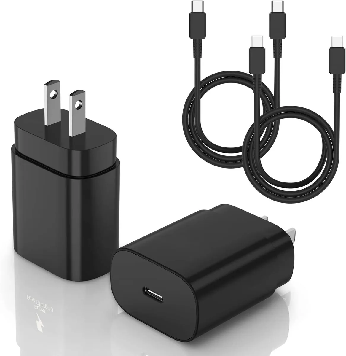 ONITOON ONITOON 25W USB-C Wall Charger &amp; 10ft Cable 2Pack — product photo