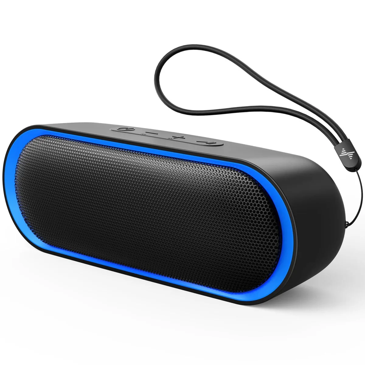 No Sew No Sew LENRUE A22 Bluetooth 5.0 Speaker 10W IPX6 Black — product photo