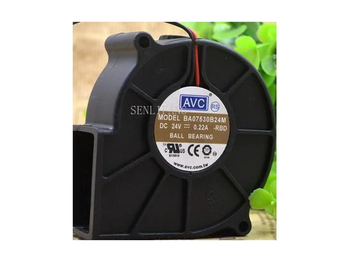 Fans Fans BA07530B24M 75x75x30mm 24V 0.22A Turbo Blower case fan — product photo