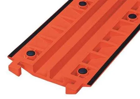 Checker Distributors Checker Distributors Carpet Cable Cover 5 ft .10 in H 1/4 in W Nylon — product photo