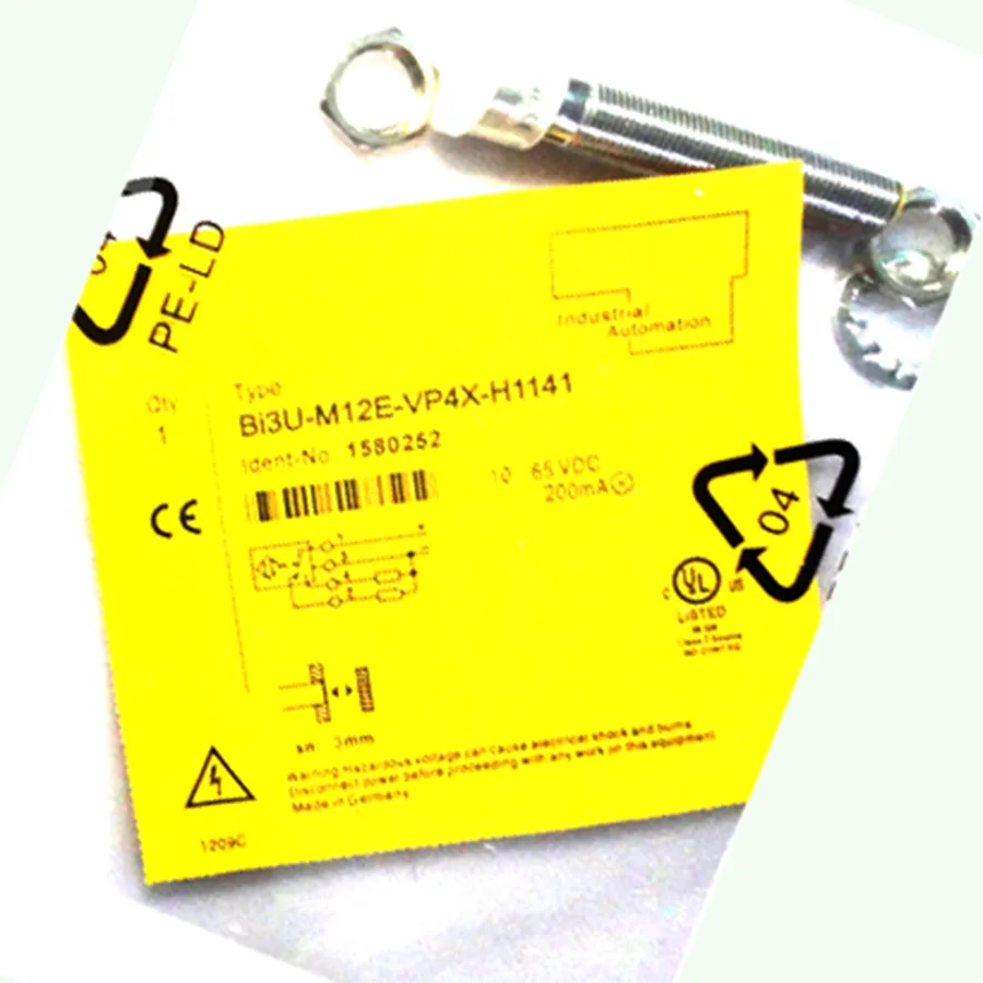 Turck Turck BI3U-M12E-VP4X-H1141 inductive sensor PNP electrician tool — product photo