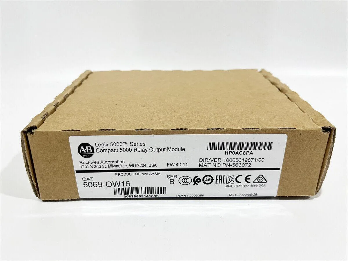Allen-Bradley Compact 5000 relay output module in sealed packaging