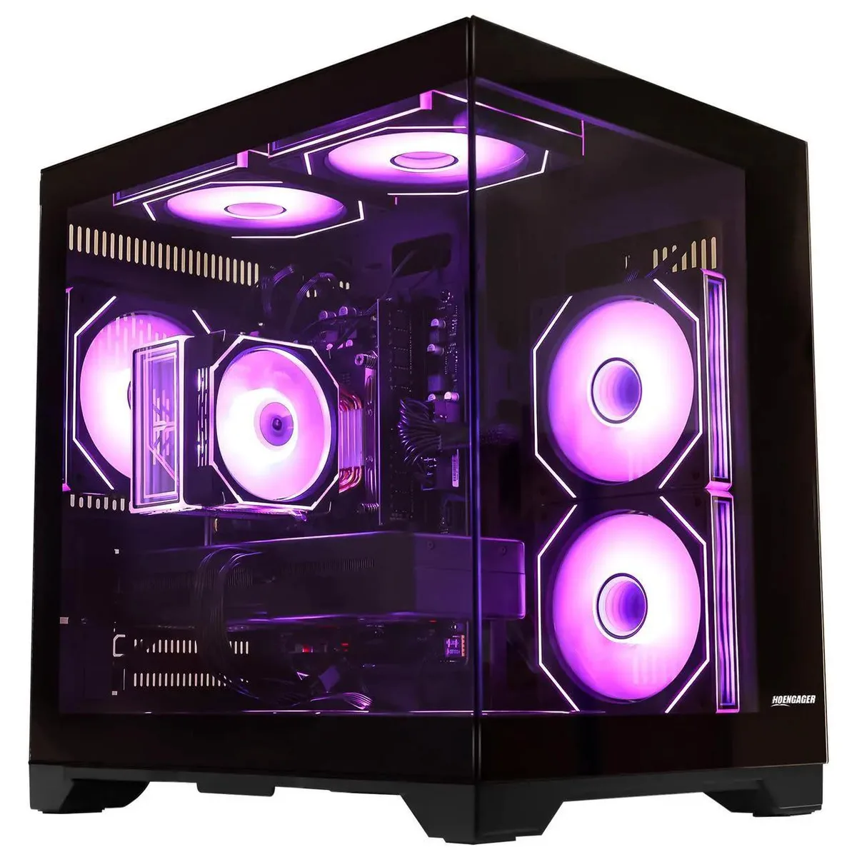Hoengager Hoengager Gaming Desktop i5-14400F RTX 5050 32GB DDR4 1TB+2TB SSD — product photo