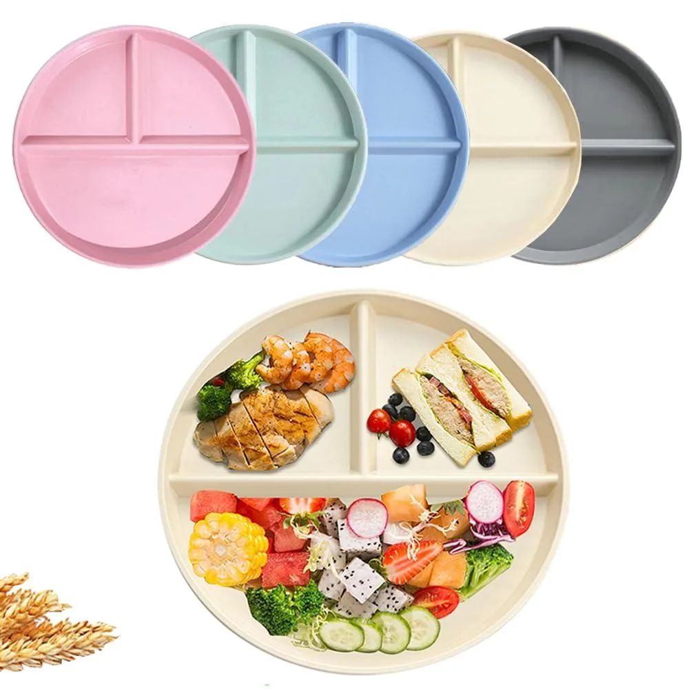 White rectangular divided plates in a 30 pack