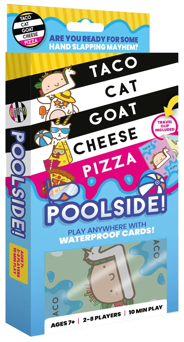  Taco Cat Goat Cheese Pizza Poolside Card Game 2024 — product photo