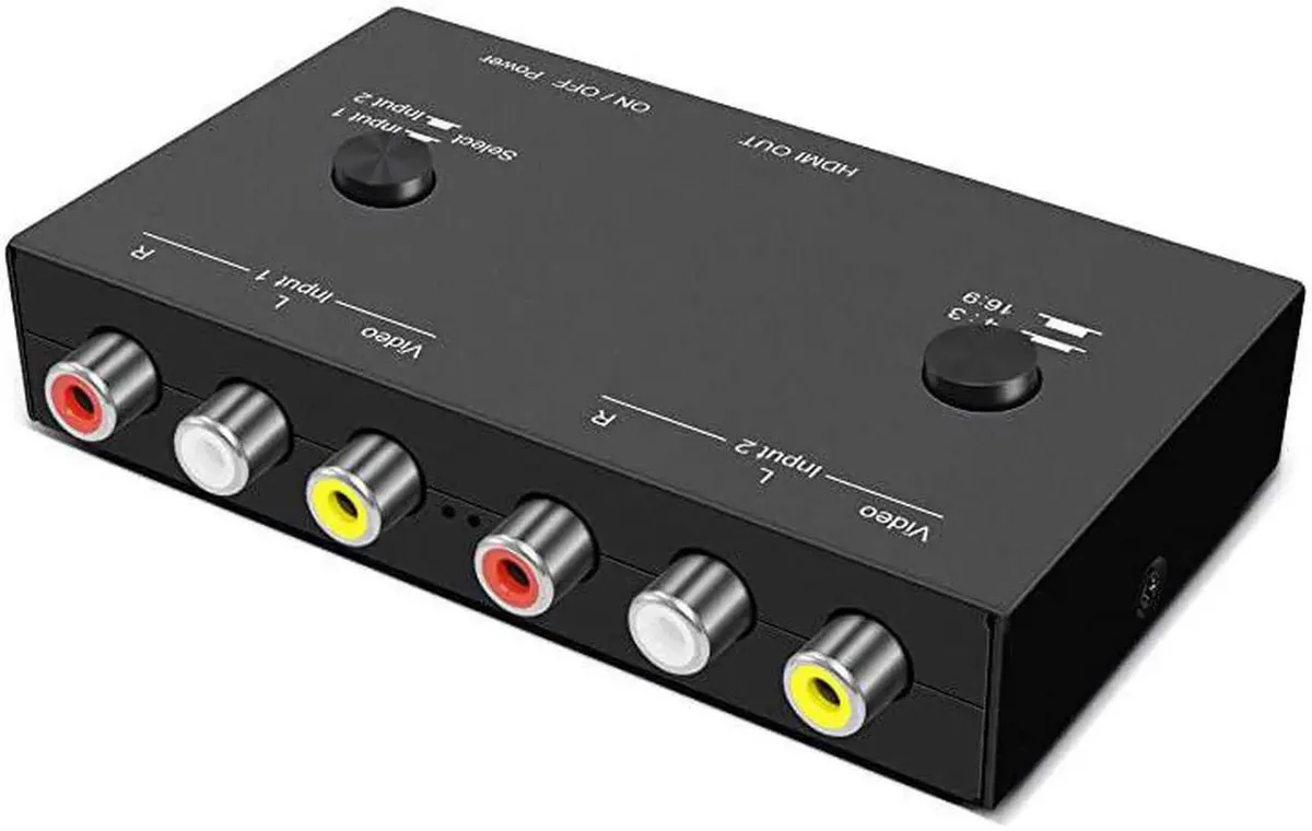 SMUGDESK SMUGDESK Dual RCA AV to HDMI Media Converter 16:9/4:3 — product photo