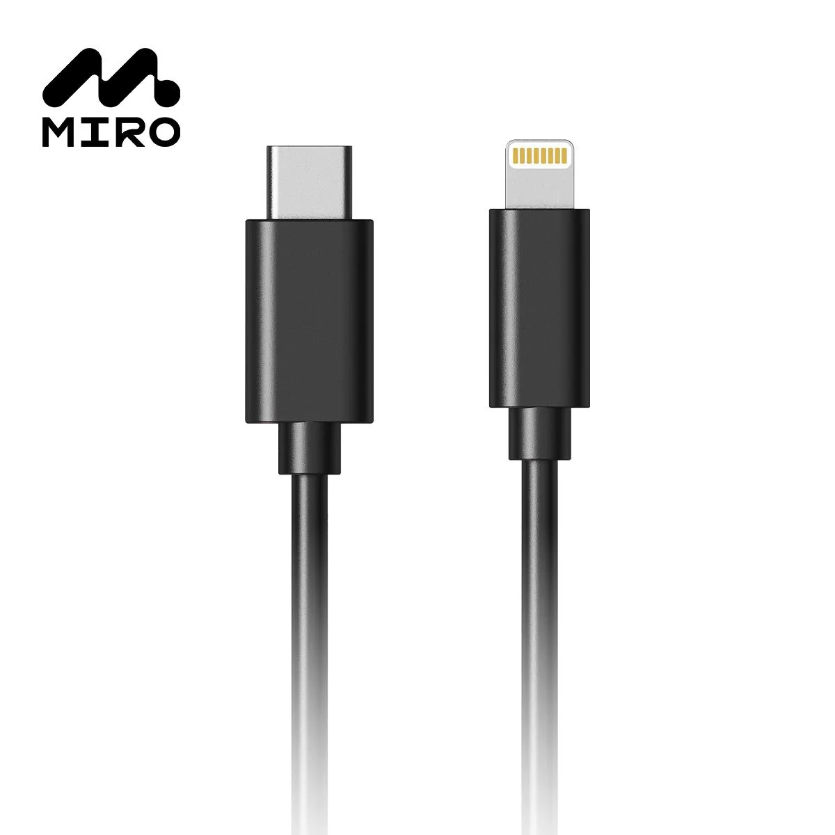 MIRO MIRO U1-BK Lightning cable 3.3 ft black — product photo