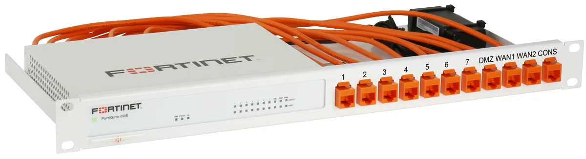Rackmount.IT, LLC Rackmount.IT, LLC RM-FR-T10 1U Server Rack for FortiGate 60E 61E — product photo