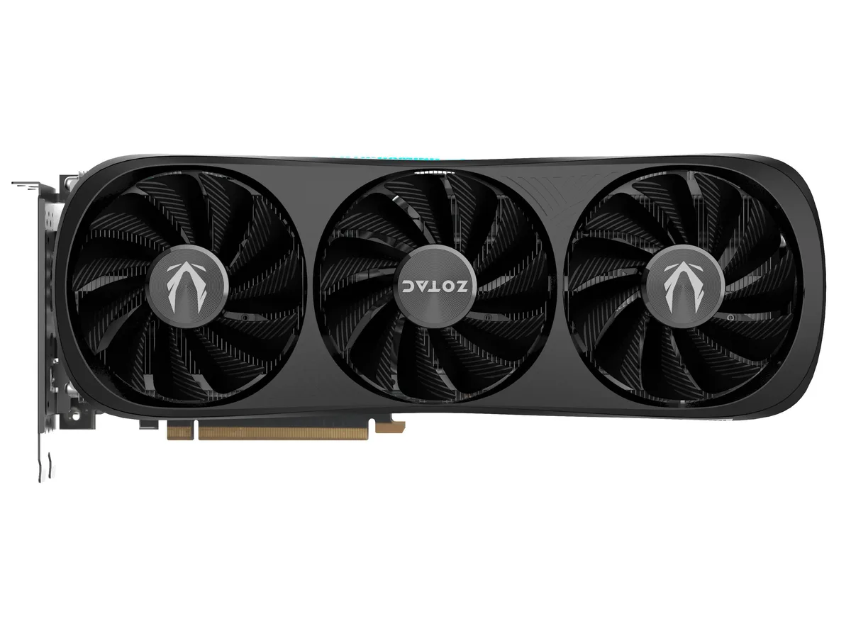 ZOTAC ZOTAC GeForce RTX 4080 SUPER Trinity Black Edition graphics card ZT-D40820D-10P — product photo