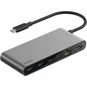 Belkin Belkin INC024FQSGY Connect 8-Port USB-C Docking Station with 2.5Gb Ethernet, Space Gray — product photo