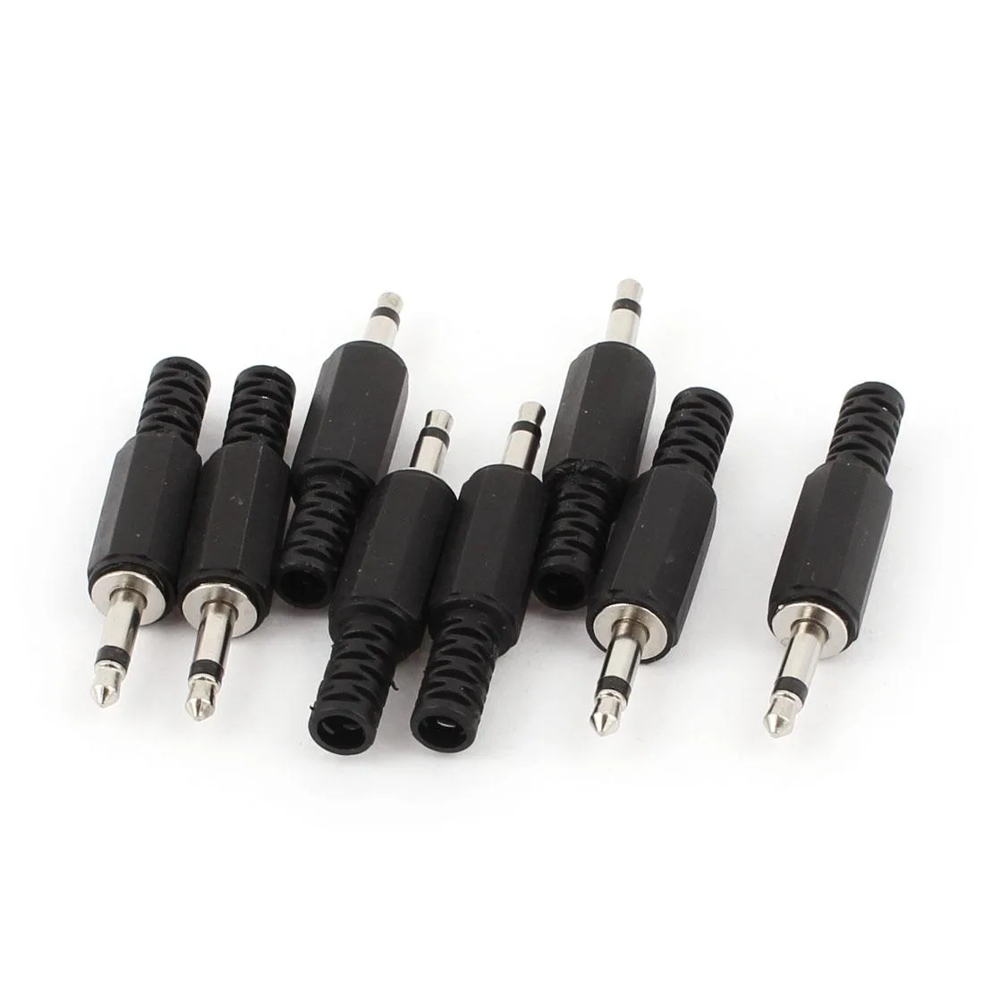 Unique-Bargains Unique-Bargains 3.5mm Male Mono Jack Plug Connector 8Pcs — product photo