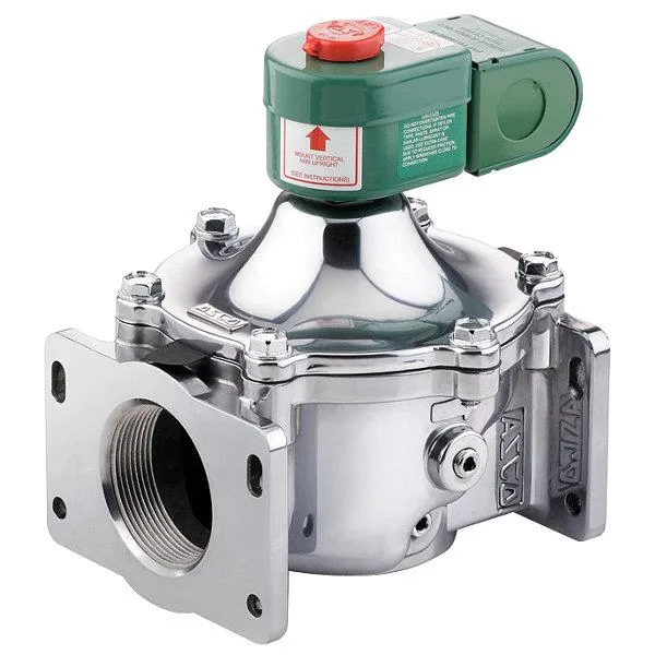 Red Hat Red Hat JB8214250CCSA 120V AC Aluminum Fuel Gas Solenoid Valve with Test Port — product photo