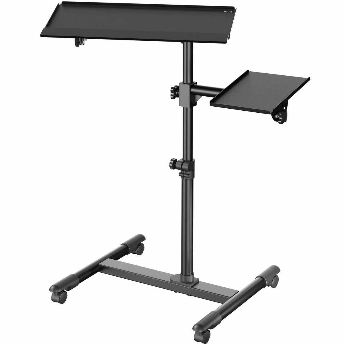 VIVO VIVO Black Freestanding Keyboard Tray Cart monitor accessory — product photo