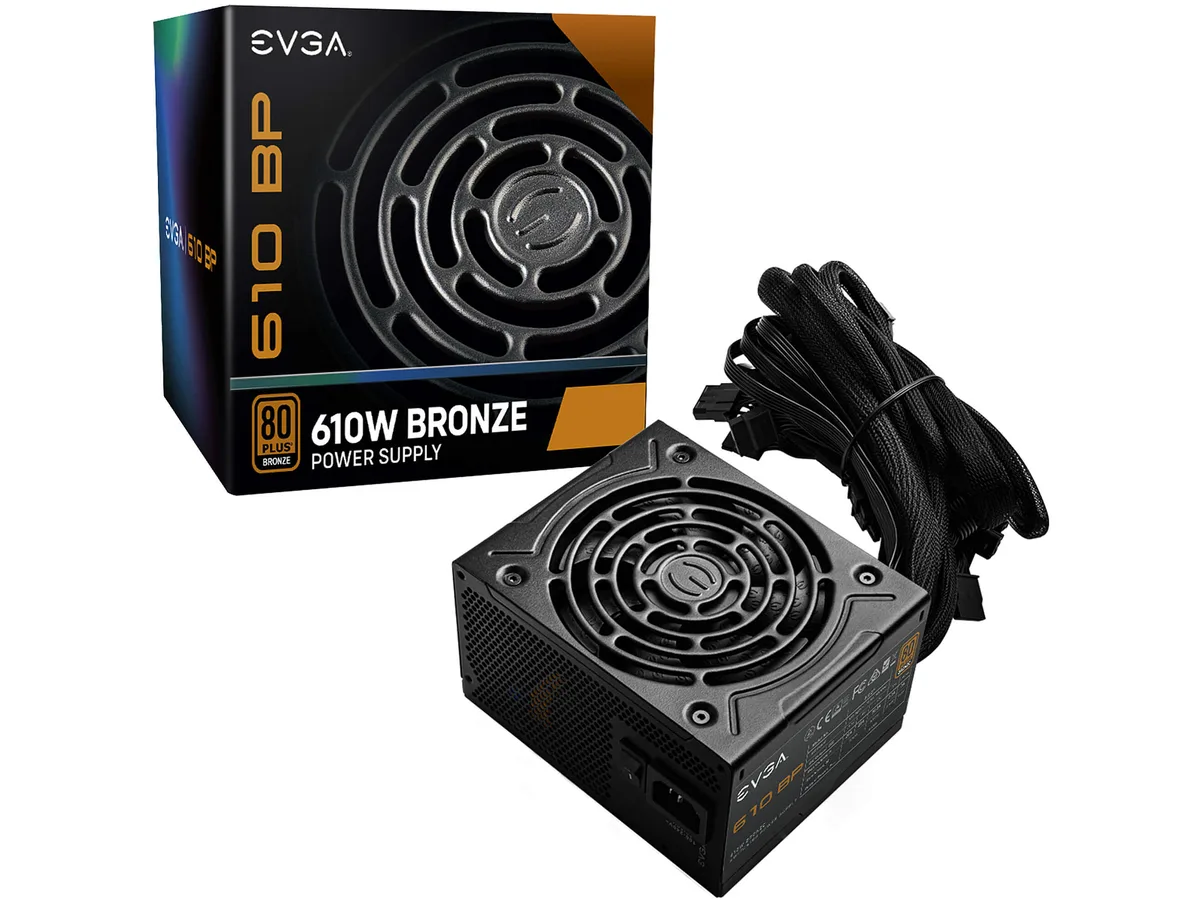 EVGA EVGA 100-BP-0610-K1 610 W power supply — product photo