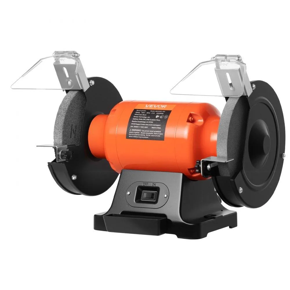 VEVOR VEVOR Bench Grinder 8 inch 750W 3450RPM Orange Black — product photo