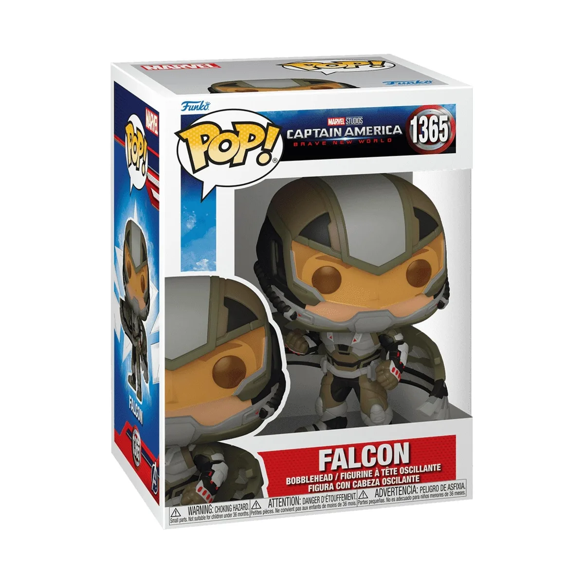 Funko Funko POP Marvel Captain America Brave New World Falcon Joaquin Torres 75991 collectible 3.8 inches — product photo