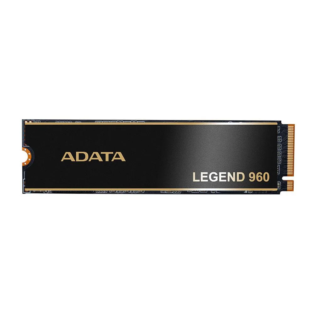 ADATA ADATA LEGEND 960 1TB internal SSD Gen4x4 M.2 2280 with heatsink Black/Gold 1560 TBW — product photo