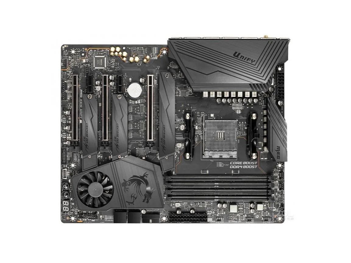 MSI MSI MEG X570 UNIFY AMD motherboard Socket AM4 DDR4 128GB ATX — product photo