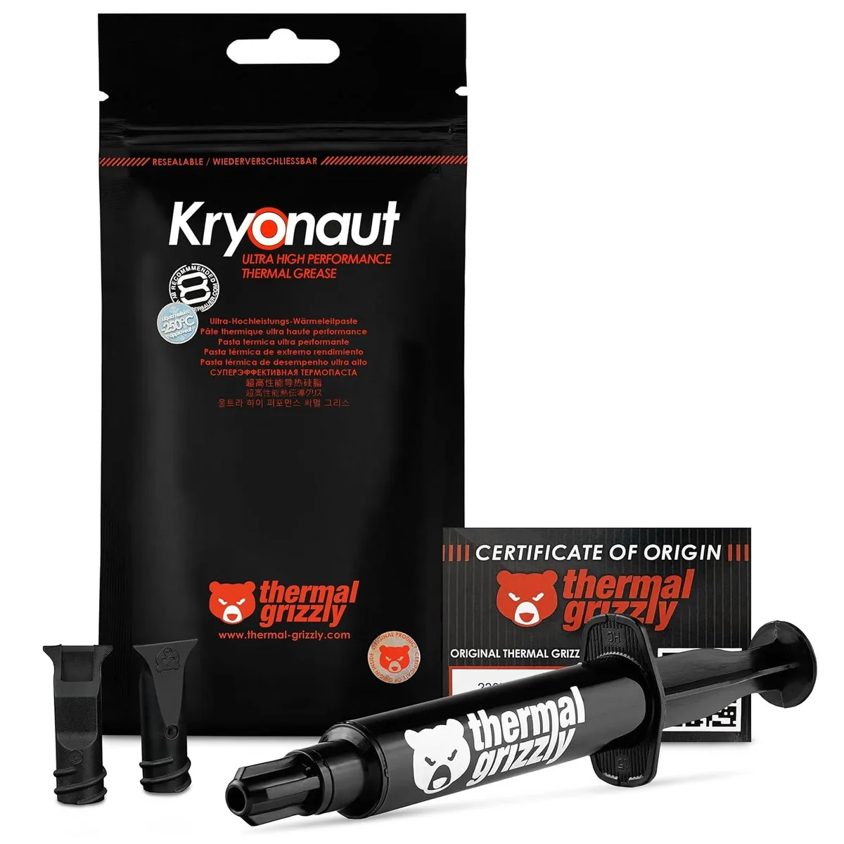 Thermal Grizzly Thermal Grizzly Kryonaut 11.1 g thermal paste — product photo