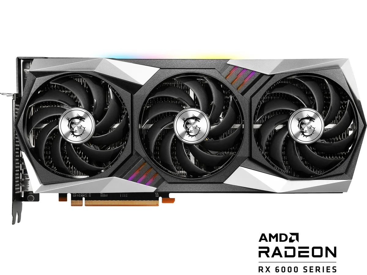 MSI MSI RX 6900 XT GAMING Z TRIO 16G graphics card — product photo